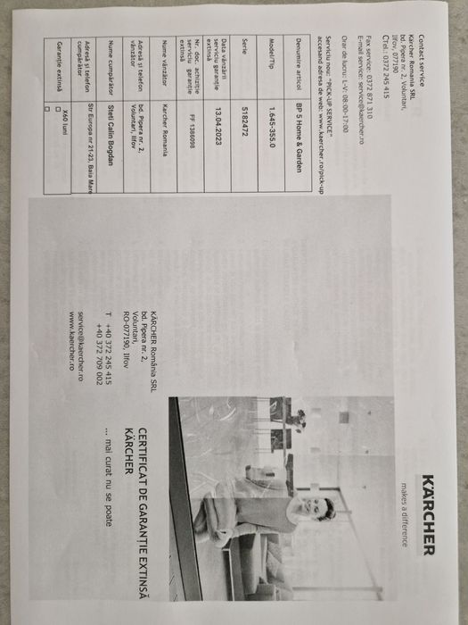 Karcher hidrofor automat BP5 H&G