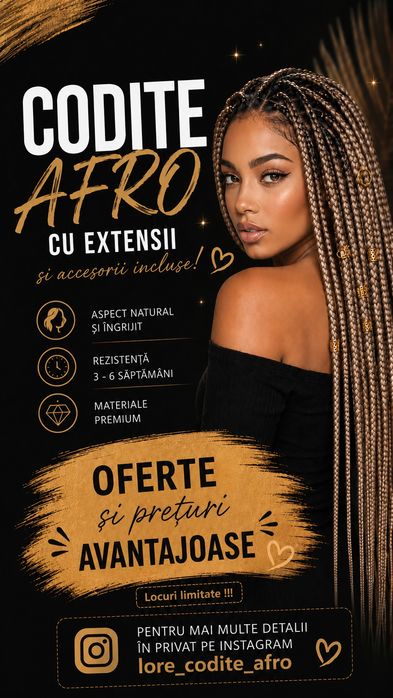 Codițe Afro / Împletituri Africane – Ploiești