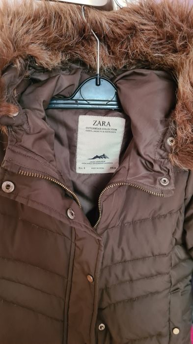 Топло зимно яке на ZARA, р 116