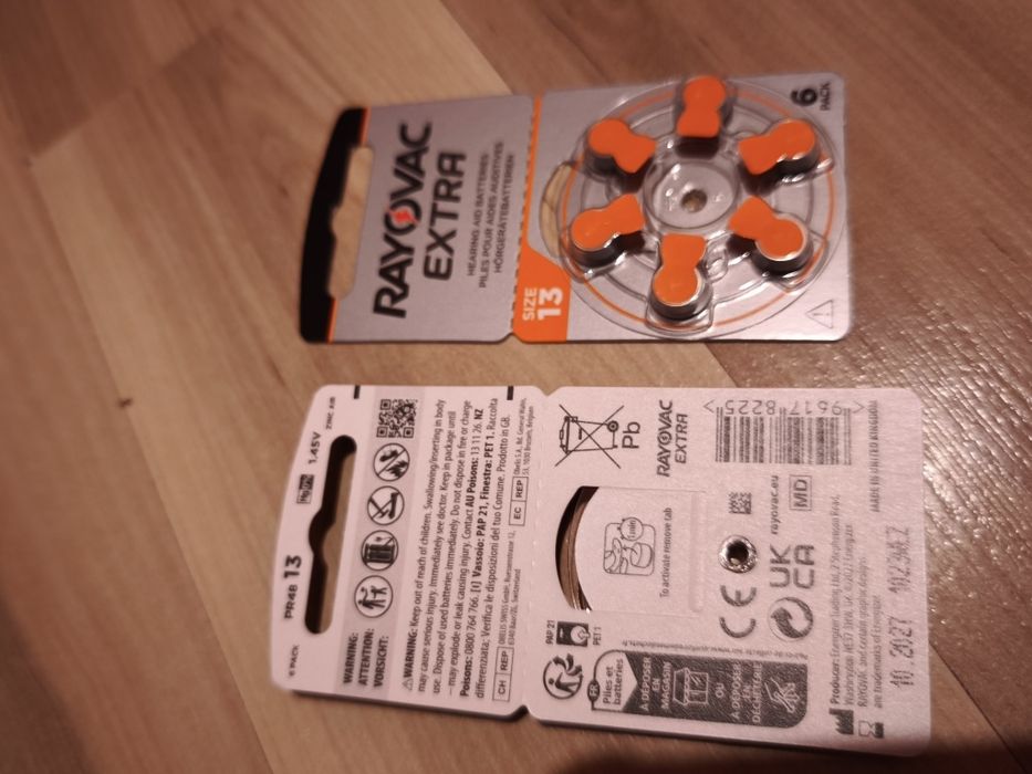 Батерии за слухов апарат Промоция 60 бр.