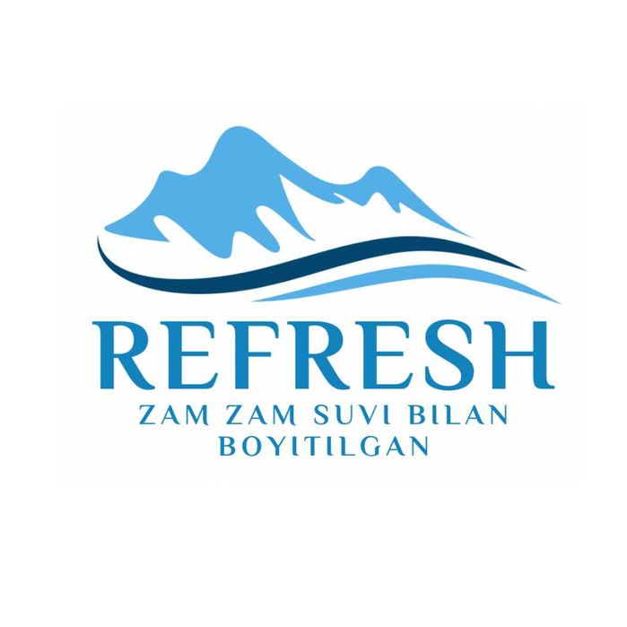 Refresh water .  Toza ichimlik suvi