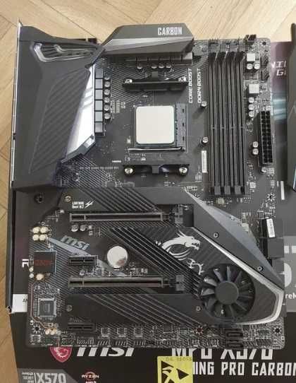AMD Ryzen 9 5900X + MSI X570 Gaming Pro Carbon Wi-Fi