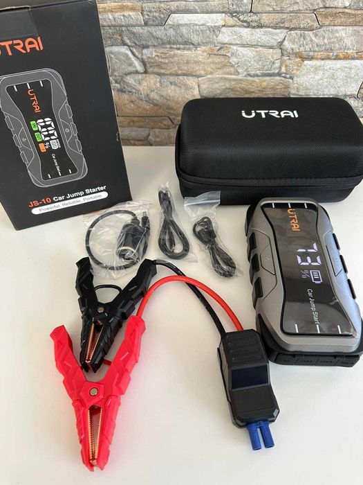 Aвариен стартер Бустер Utrai JS10 – 6000A/27000mAh Професионален модел
