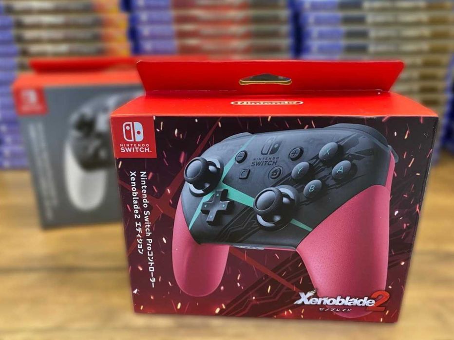 Новый Геймпад Nintendo Switch Pro Xenoblade Chronicles 2 Edition