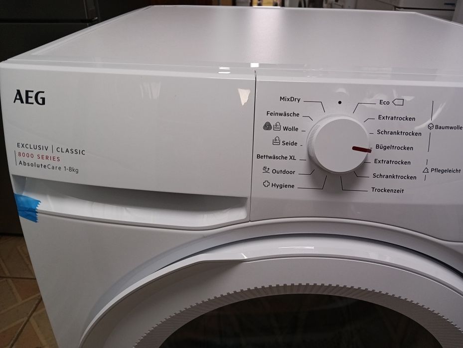 Чисто нова сушилня с термопомпа АЕГ Aeg Series 8000 A+++ 8кг ГАРАНЦИЯ