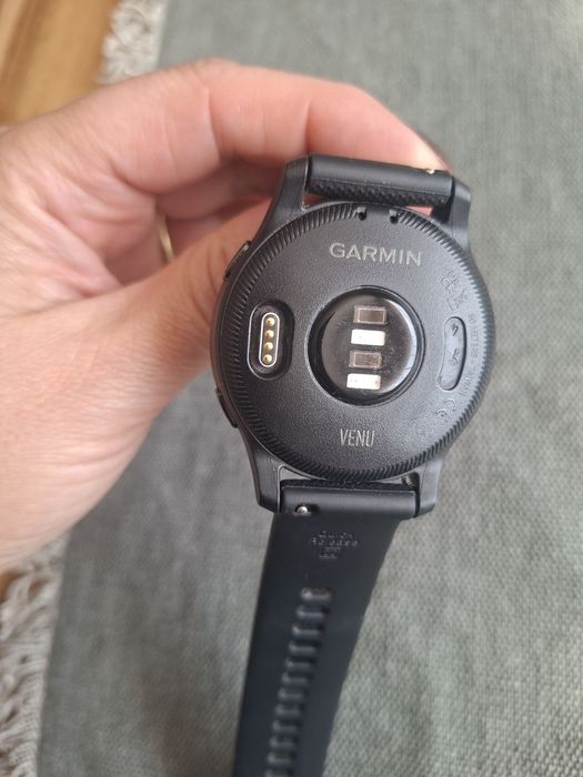 Ceas inteligent Garmin Venu-negru,complet funcțional