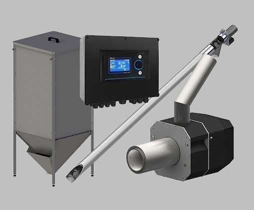 Arzator peleti cu autocuratare Kipi Rot Power