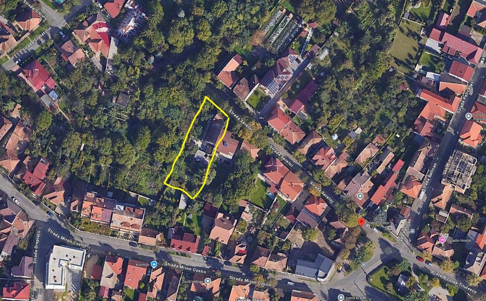 Teren in Titulescu pe strada Serelor 8.25 ari