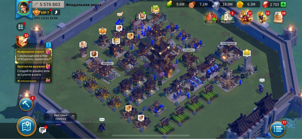 Rise of kingdoms аккаунт