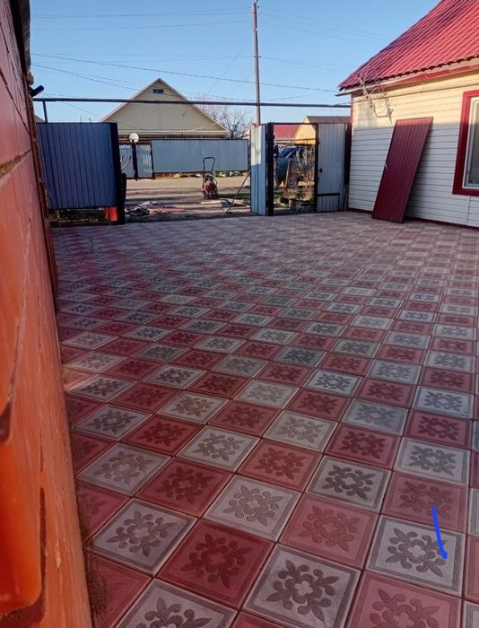 Укладка брусчатки