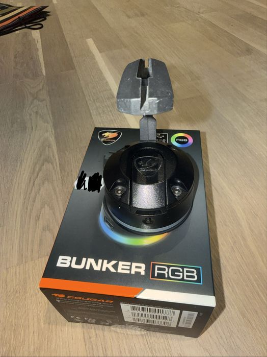 COUGAR Bunker RGB - Mouse Bungee с USB хъб и RGB подсветка