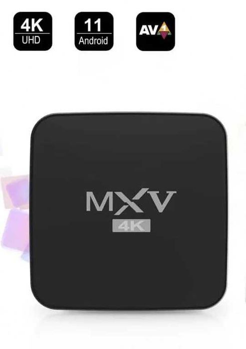 IPTV Smart Box MXV-4K 4GB + 32GB + 4 ядрен Amlogic S905W2, Android 11