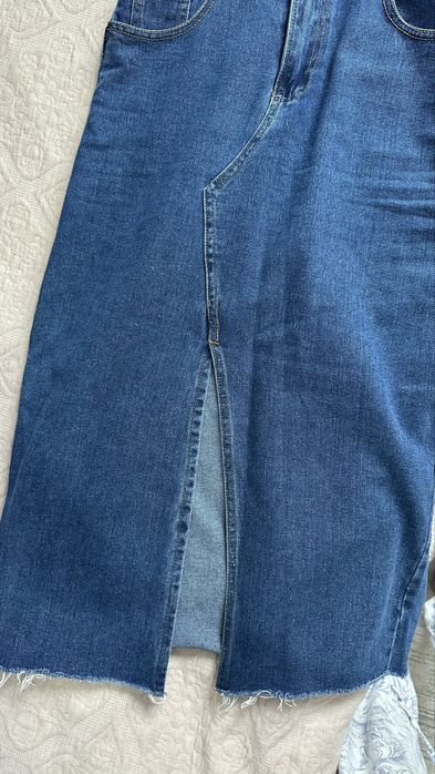 Джинсовое платье