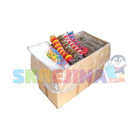 Атрактивни Чаши с Футболна топка За Скрежина, Смути И Фреш 350мл