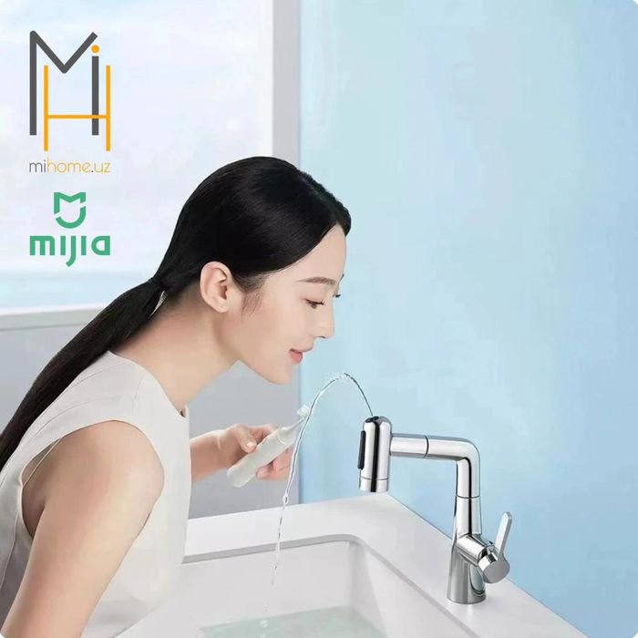 Выдвижной смеситель для раковины Xiaomi Mijia Pull-out Basin Faucet S1