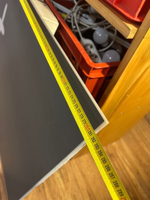 Reclama luminoasa ca 7 m