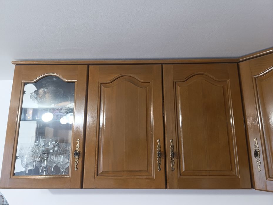 Стенен шкаф, ъглов шкаф за стена, шкаф, секция