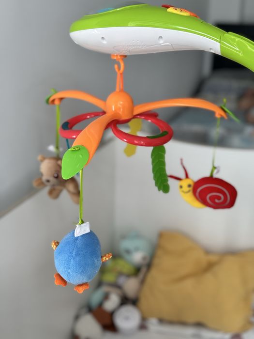 Музикална въртележка за кошара Chicco