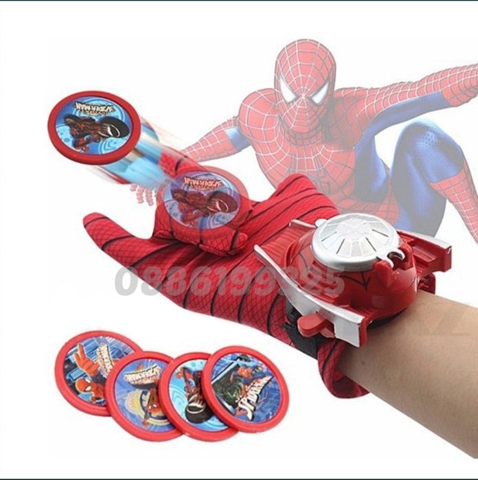 Спайдърмен ръкавица с изстрелване Spiderman ръкавица