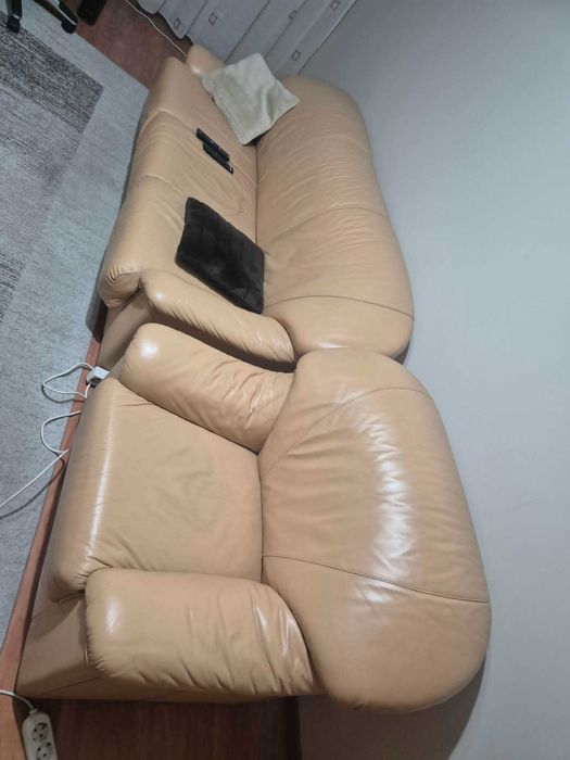 Canapele piele pentru living sau birou