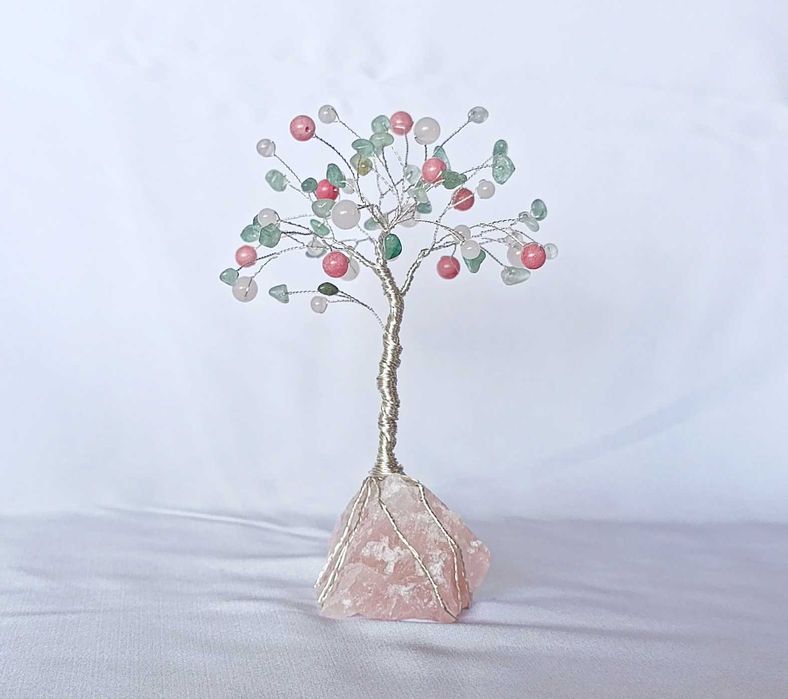 Дръвчета с минерали с реалистична форма/ Идея за подарък за празниците
