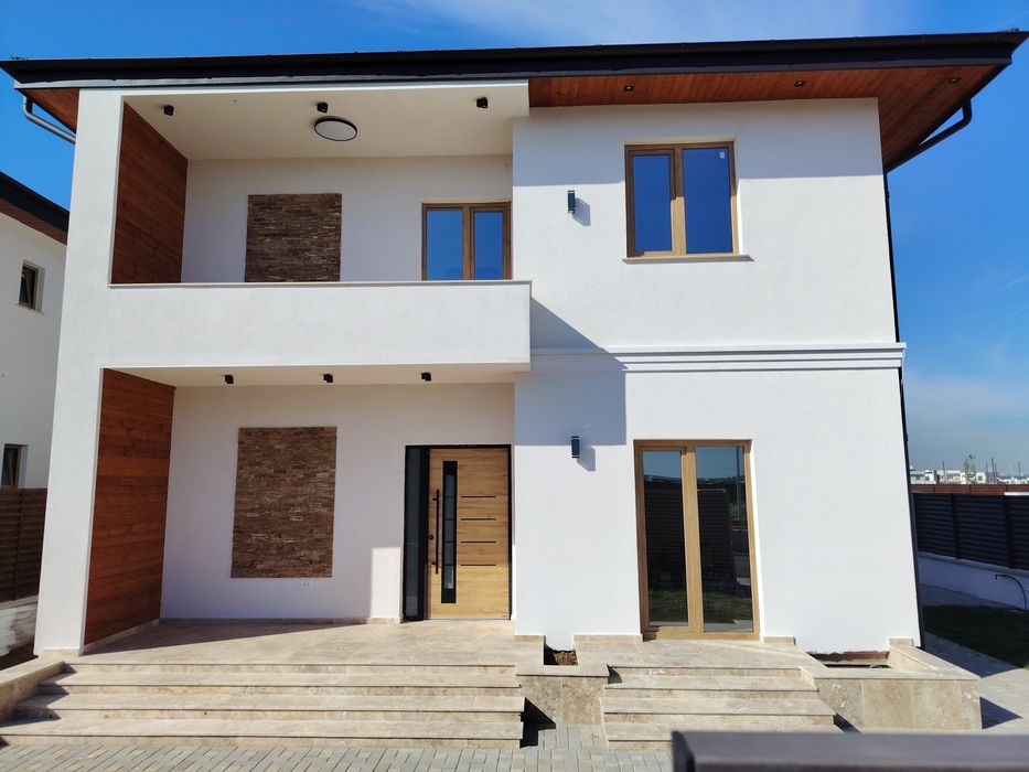 Vila Dobroiesti 5 camere, 3 bai, cartier rezidențial, strada ASFALTATA