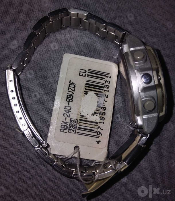 часы casio twincept abx-24-8bzvdf data bank