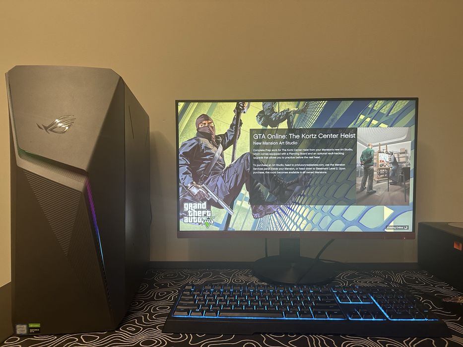 Setup gaming asus rogue
