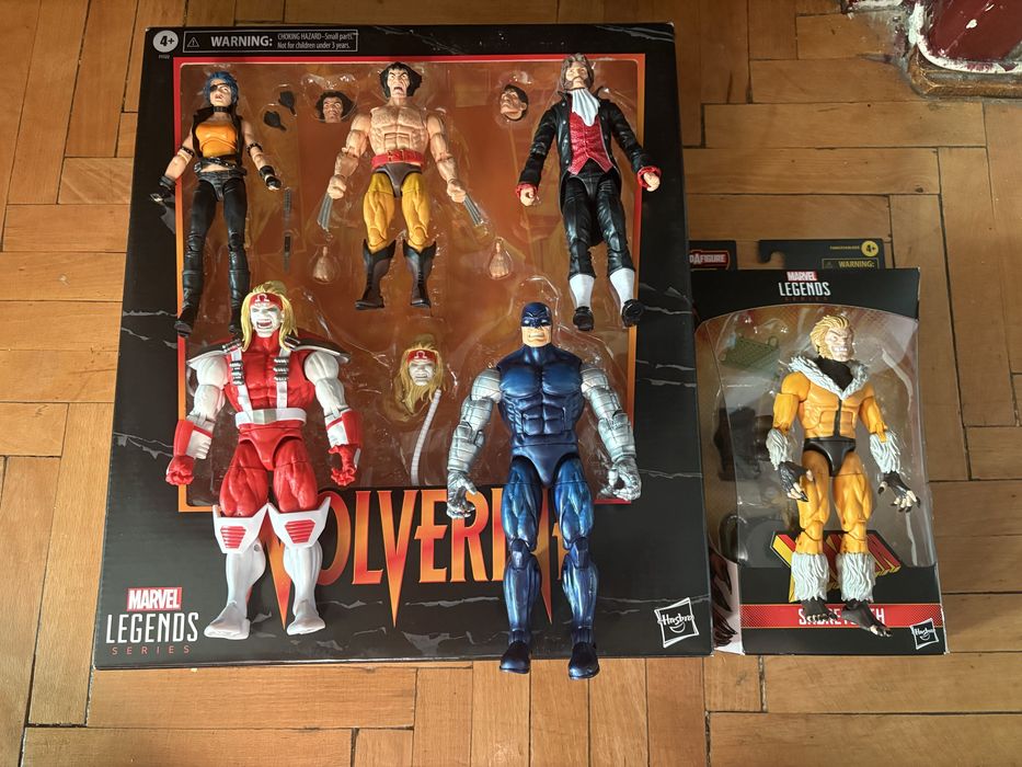 Set Marvel Legends X-Men Wolverine