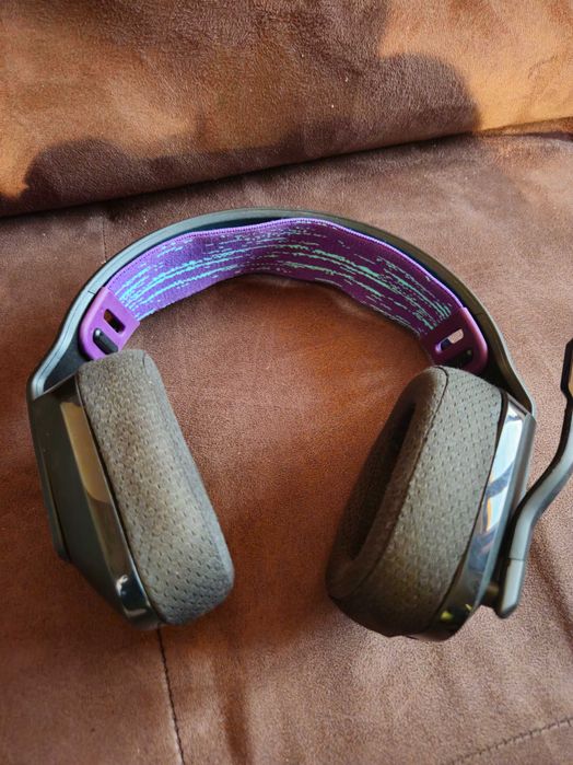 Гейминг слушалки Logitech - G535 Lightspeed, безжични, черни