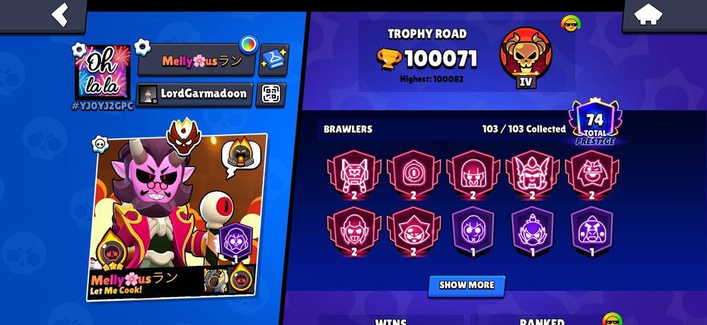 BrawlStars аккаунт