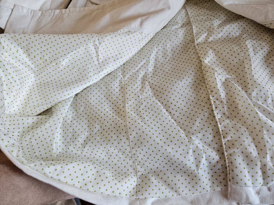Нов велурен бял шлифер Koton ЕU40,D38,UK12, S/M
