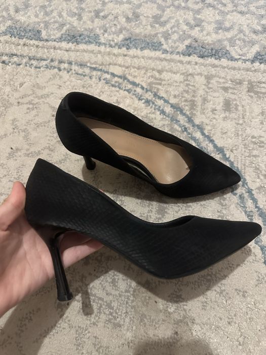 Туфли лодочки черные