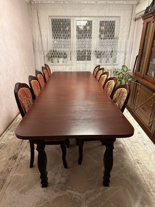 Овальный стол сатылады