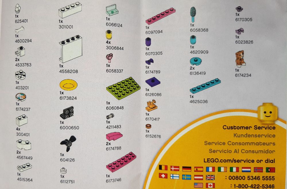 Set LEGO Friends cu cățeluș Second hand