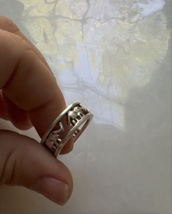 Мужское серебряное кольцо