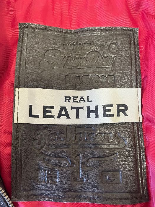 Мъжко кожено яке SuperDry