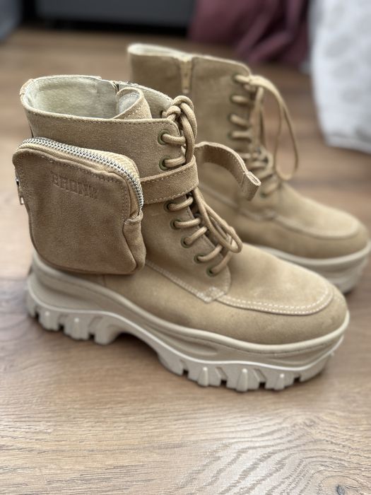 Кожени боти Bronx - размер 38/38.5