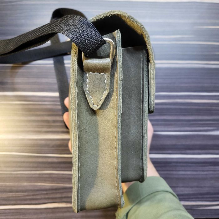 Кожаная мужская сумка