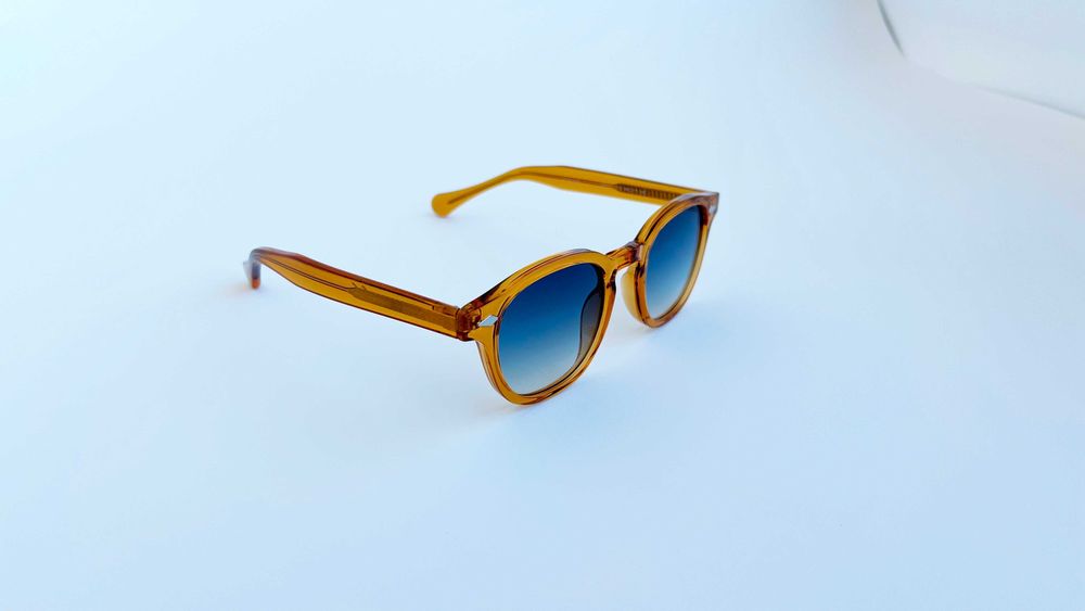 Rame ochelari Eleganti Dreptunghiulari - Albastre Degrade