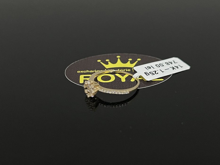 Bijuteria Royal CB : Inel dama aur nou 14k 1,25gr