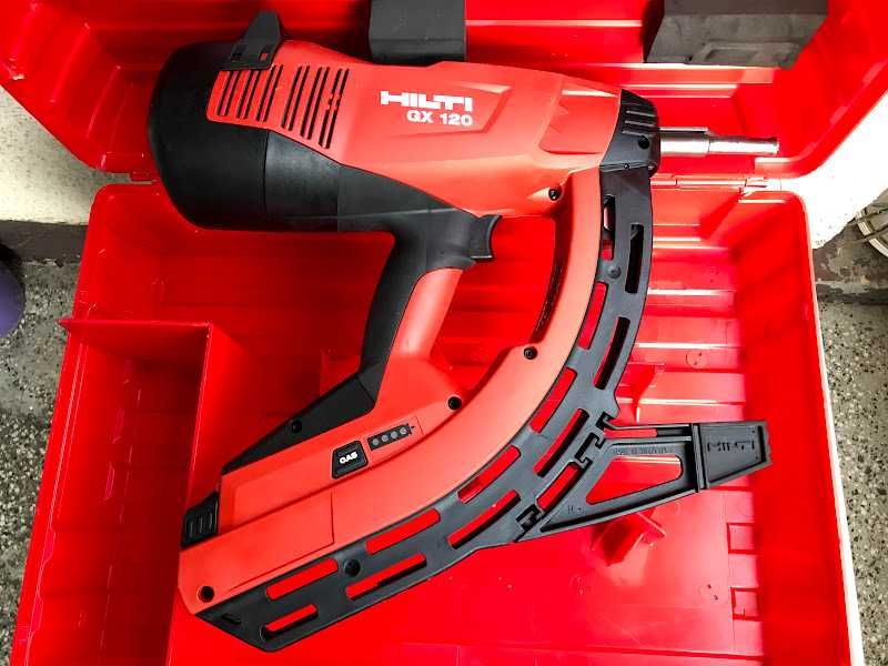 Газова машина HILTI GX 120-ME с пълнител GM40 внос от Германия