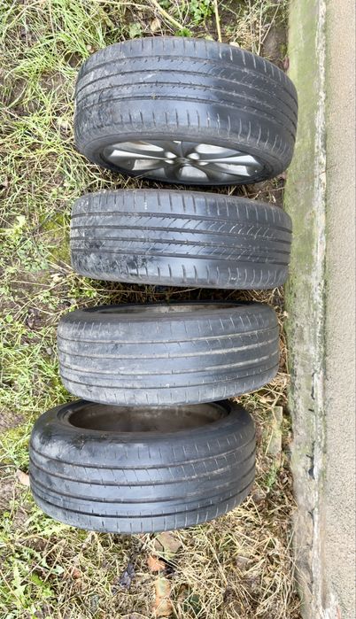 5x114,3 R17 originale Mazda + cauciucuri de vara