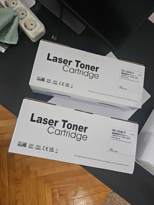 Pachet Imprimanta Xerox Phaser 3020 + 2 tonere aftermarket noi