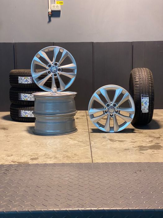 Set 4 Jante aliaj 17 5x112 Originale Mercedes C class Vito