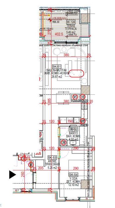 Продаётся квартира!!! НОВОСТРОЙКА ЖК "Nest one" 2 комнатная 55,30кв,м