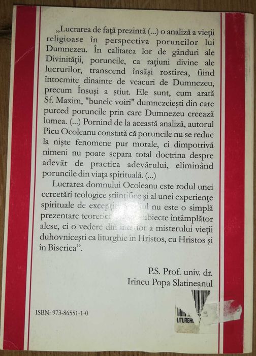 Liturghia poruncilor divine