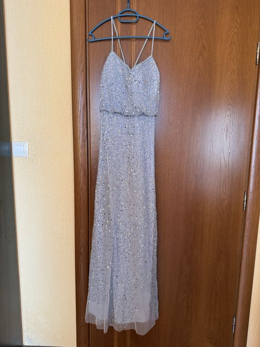 Нова официална рокля в синьо