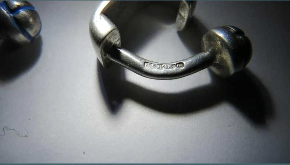Butoni argint 2 perechi