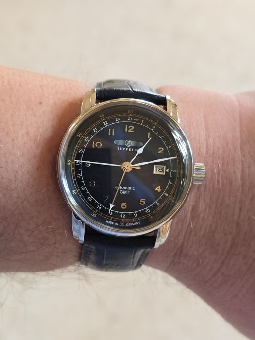 Ceas  ZEPPELIN  LZ126 LOS ANGELES 7668-3 / automatic GMT (4Hz)